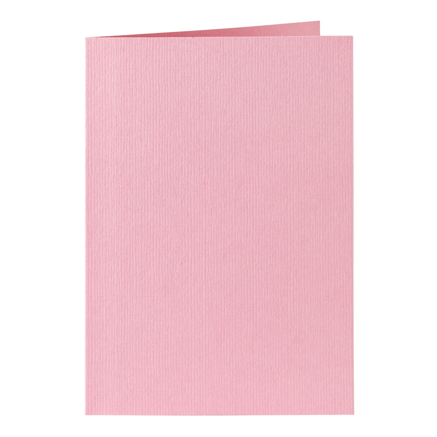 Papicolor - Korrespondenzkarte doppelt 105x148mm babyrosa Packung mit 6 Stück