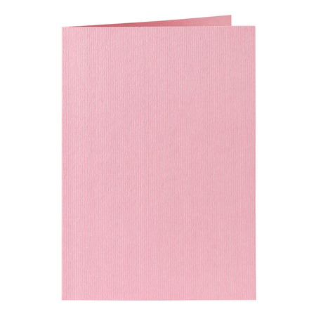 Papicolor - Tarjeta de correspondencia doble 105x148mm rosa bebe paquete de 6 piezas