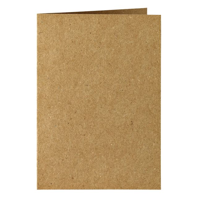 Papicolor - Carte de correspondance Papi Double A6 Brown | Prendre un 6 morceau