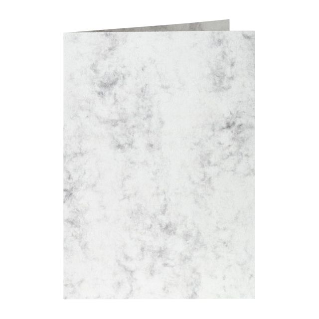 Papicolor - Carte de correspondance Papi Double A6 Marble Gris | Prendre un 6 morceau