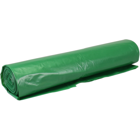 Powersterko - Abfallbeutel | Recyceltes LDPE | 70x110cm | Grün | 250 Stück