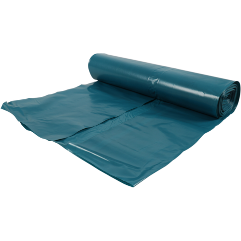 Powersterko - Abfallbeutel | Recyceltes LDPE | 65/ 20x125cm | T70 | Blau | 100 Stück