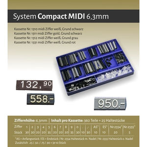 Klika - Cassetta premio Compact Midi 1311 oro nero