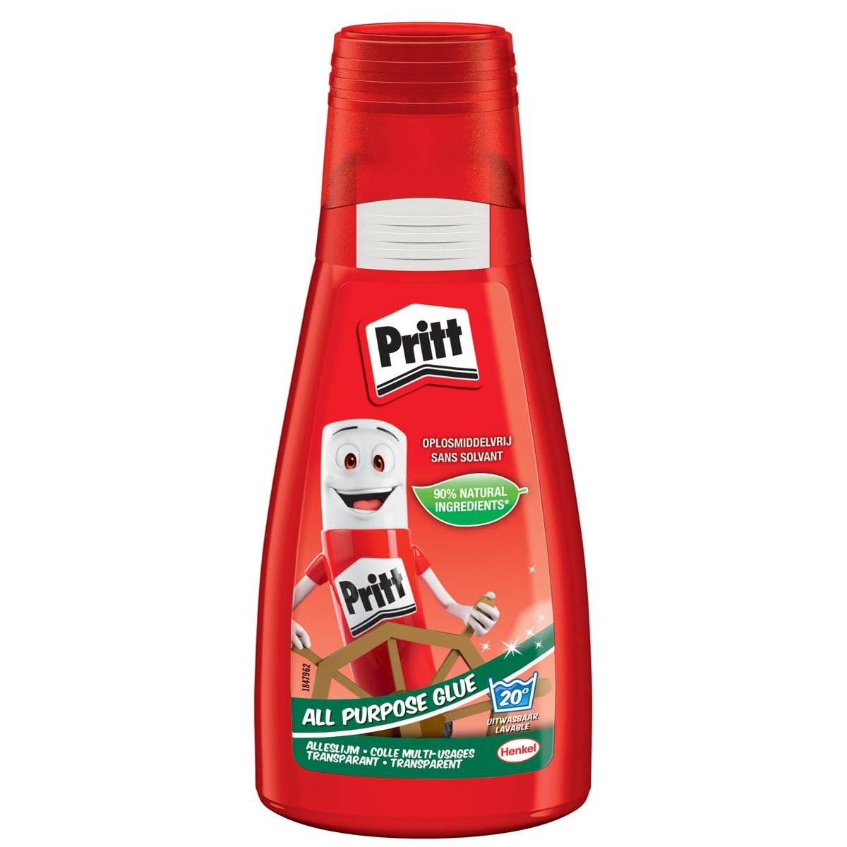 Pritt - All-purpose glue bottle 100 grams transparent