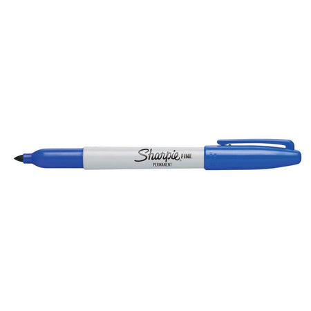 Sharpie – dh Permanentmarker, feines Blau