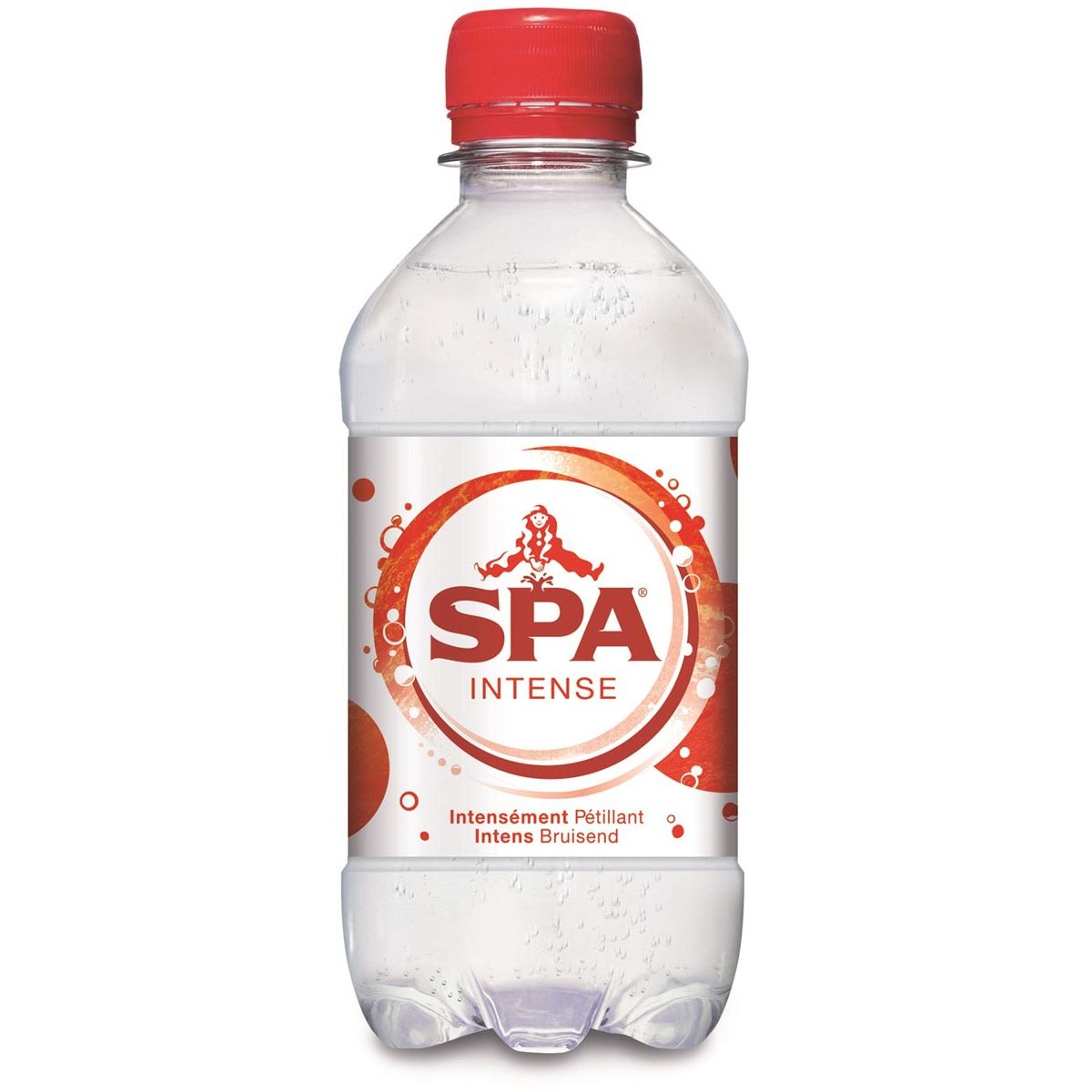 Spa Intense - water, 33 cl bottle, pack of 24