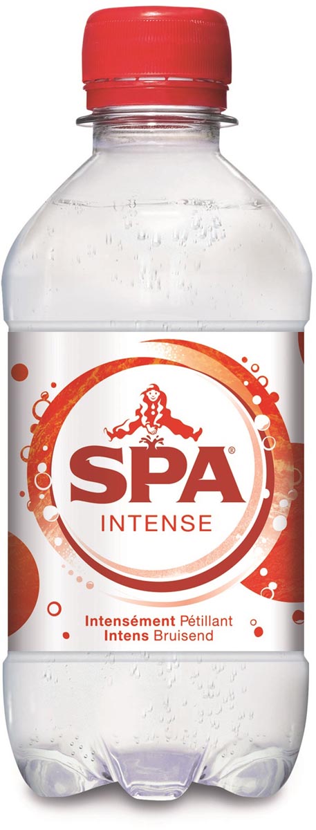 Spa Intense - eau, bouteille 33 cl, pack de 24