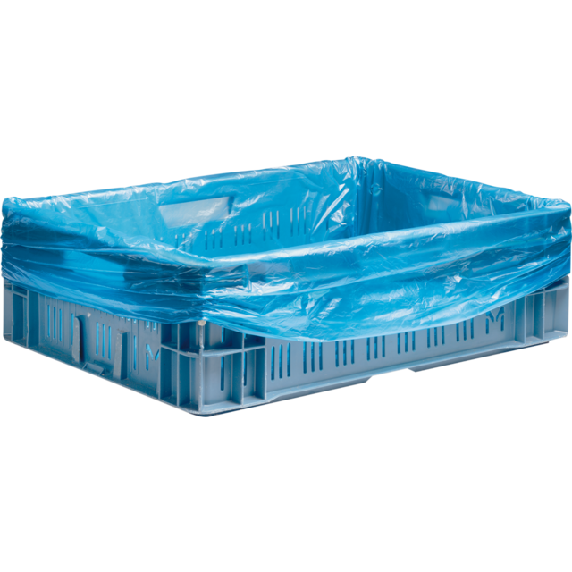 Klika -  Zak | Kratzak | HDPE | 600/ 2x200x800mm | 8my | blauw | 1000 stuks