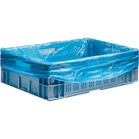 Klika - Zak | Kratzak | HDPE | 60/ 20x80cm | 8my | blauw | 1000 stuks