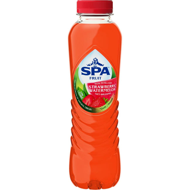 Spa - Spa Fruit Still strawberry watermelon, fles van 40 cl, pak van 6 stuks