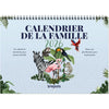 Brepols - family calendar weekly overview, French, 2026