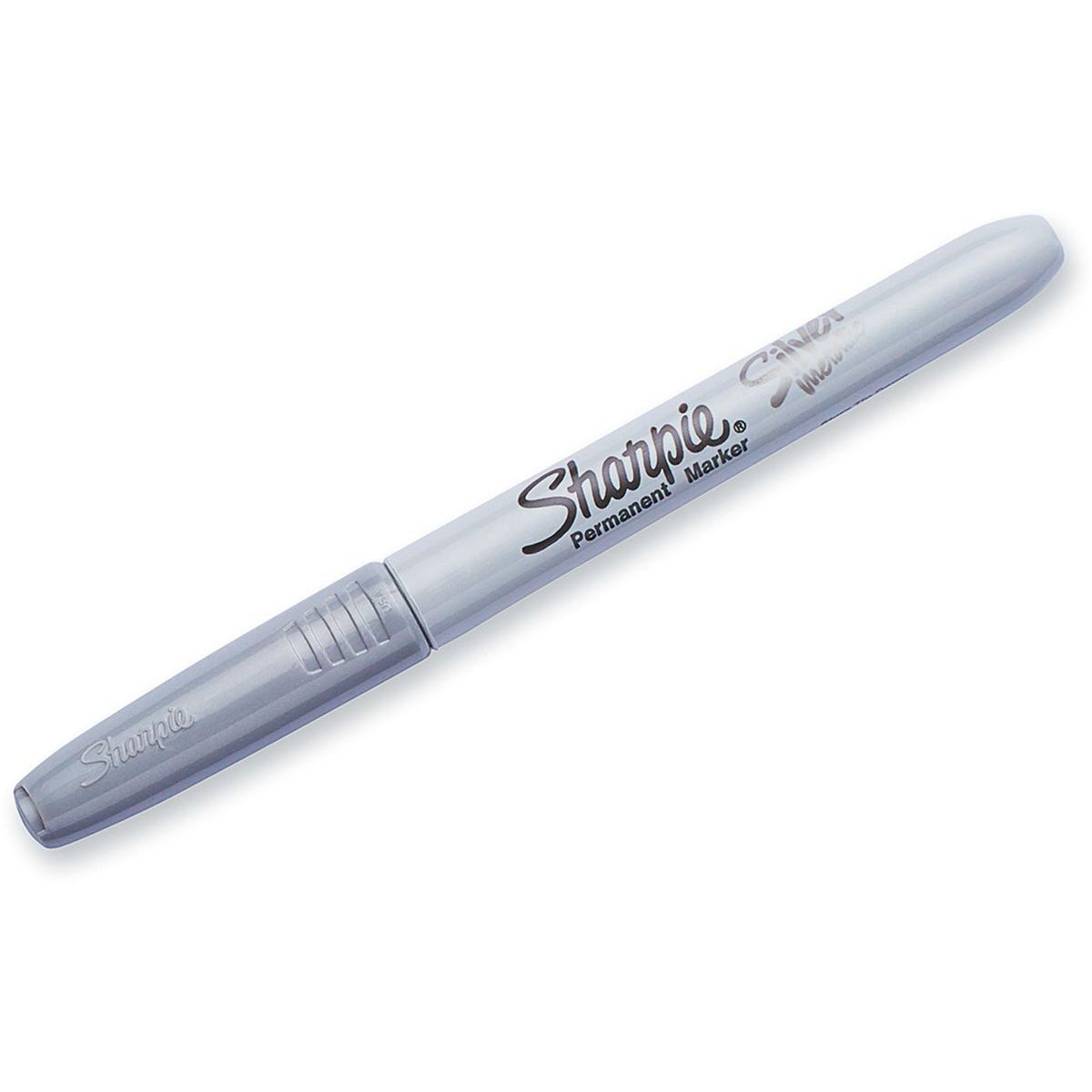Sharpie -  ie permanente marker metallic, fijne punt, zilver