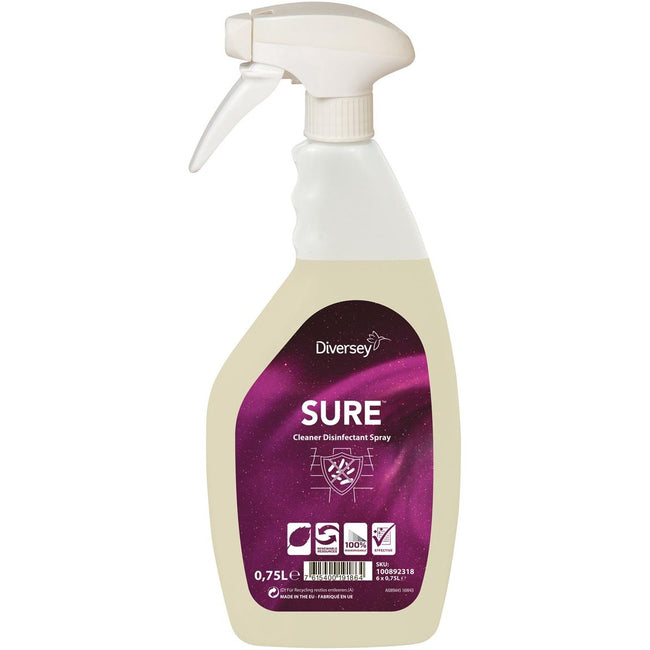 Divers - Désinfectant Sure, 750 ml de flacon