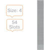 Nobo -  planbordpaneel index 4, 54 vakjes, ft 96 x 12,8 cm