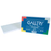 Gallery - schede bianche, ft 7,5 x 12,5 cm, lisce, conf. da 100 pezzi