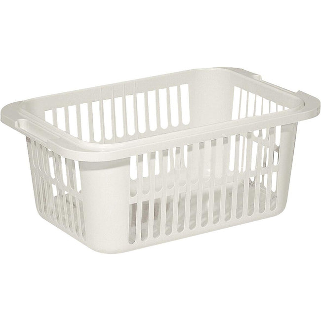 Curver - Cesto per biancheria Lingo, 66,5 x 43,5 x 38 cm, grigio chiaro