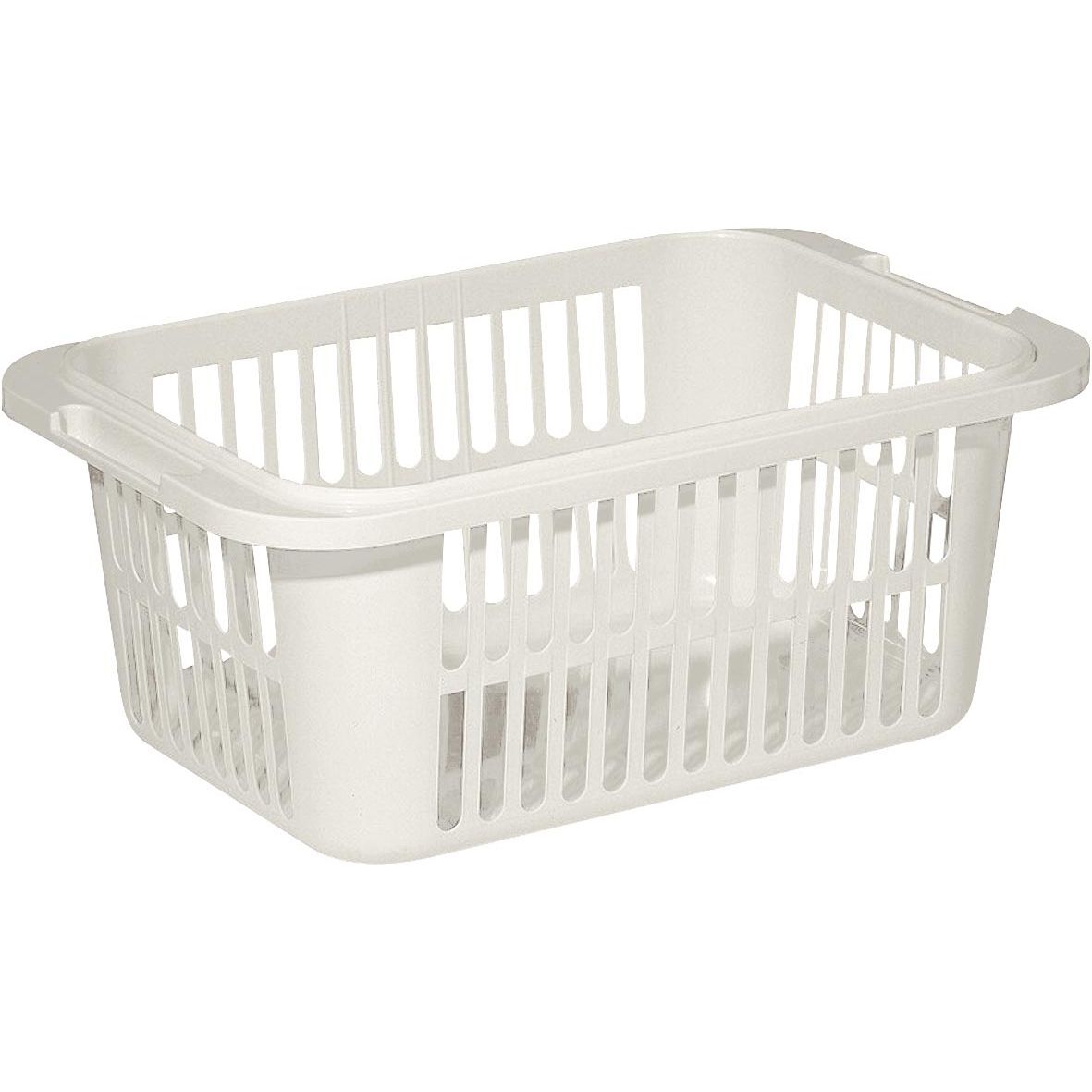 Curver - Lingo laundry basket, 66.5 x 43.5 x 38 cm, light gray