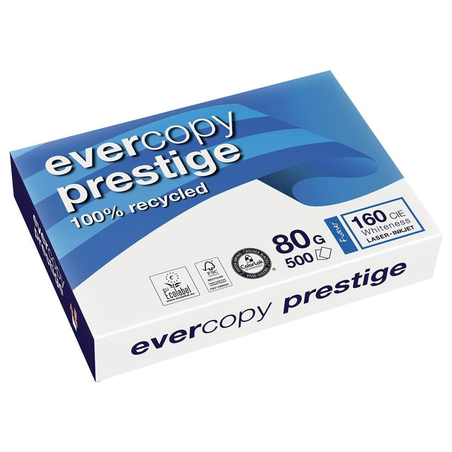 Clairefontaine - Evercopy Copy Paper Prestige Ft A4, 80 g, Packung mit 500 Blättern