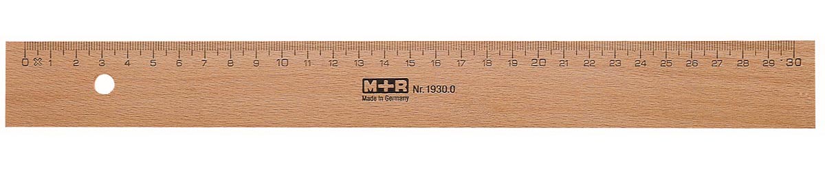 M+R - wooden slat 30 cm