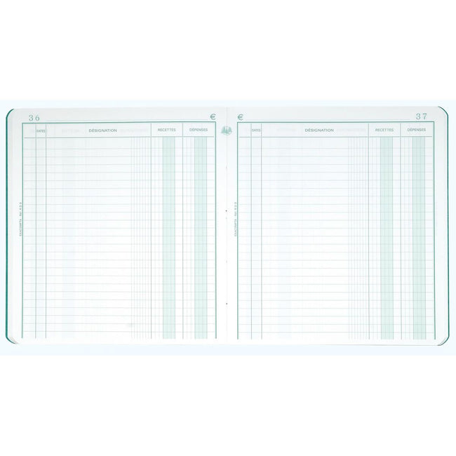 Exacompta - recibos y gastos, pies 21 x 19 cm, en holandés