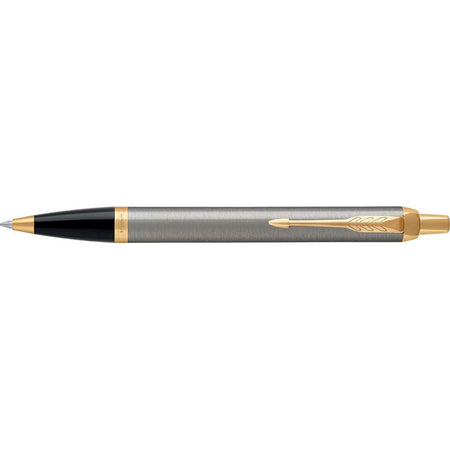 Parker - Penna a sfera IM metallo spazzolato GT media