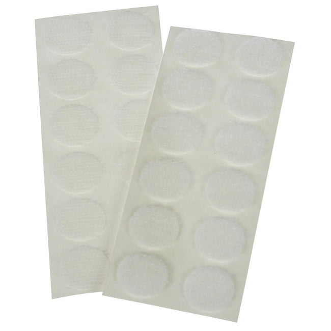 Bouhon - Borsa rotonda in velcro con 24 pezzi