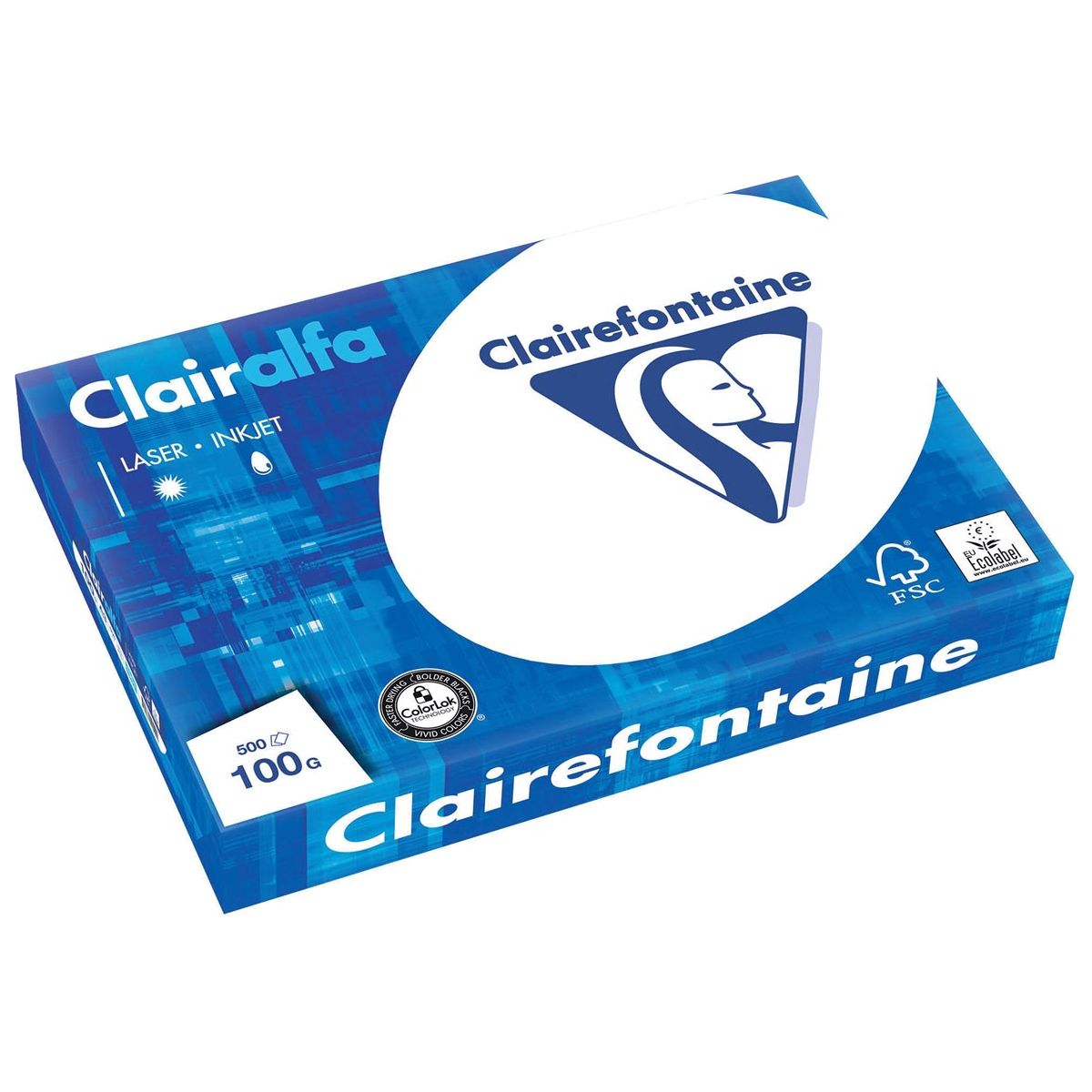 Clairefontaine - Clairalfa presentatiepapier A3, 100 g, pak van 500 vel