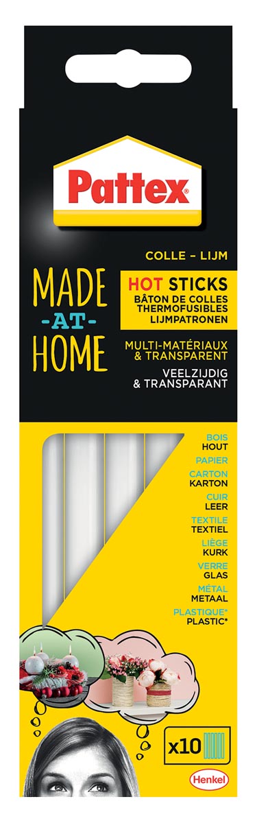 Pattex - Glue cartridge for hobby glue gun 10 pieces