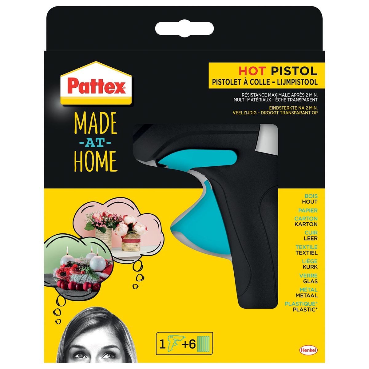 Pattex -  Made At Home lijmpistool op blister