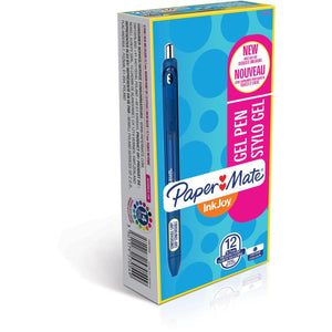 Paper Mate -  roller InkJoy Gel medium, blauw (pure blue joy)