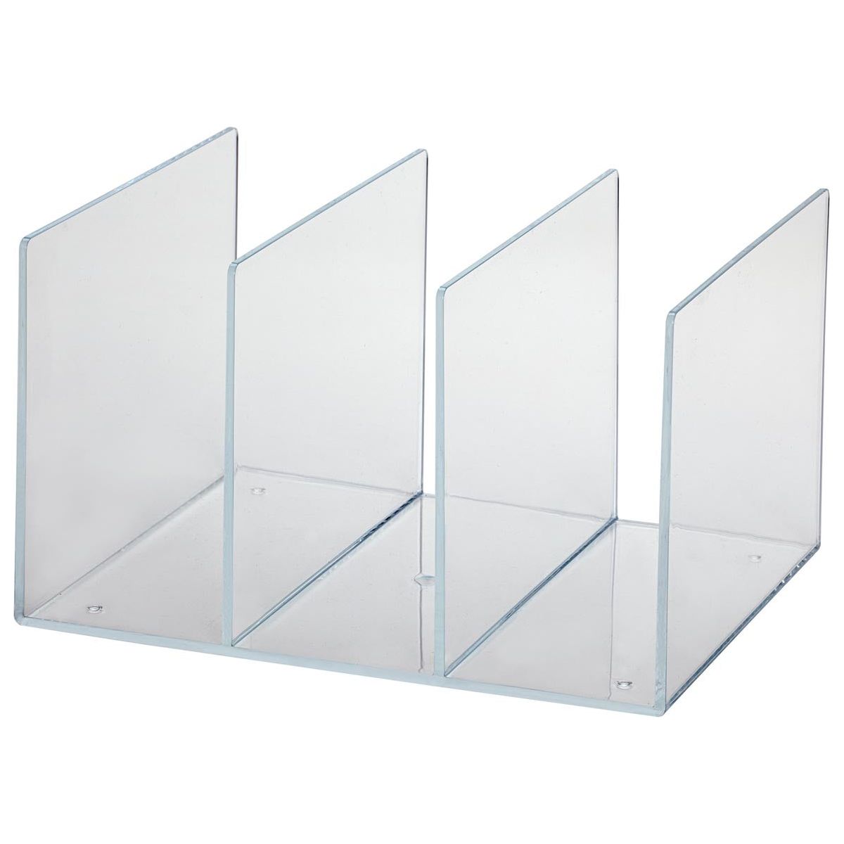 Maul - Katalog -Rack -Acryl 3 - Abschnitte 27x20.8x15.8 cm