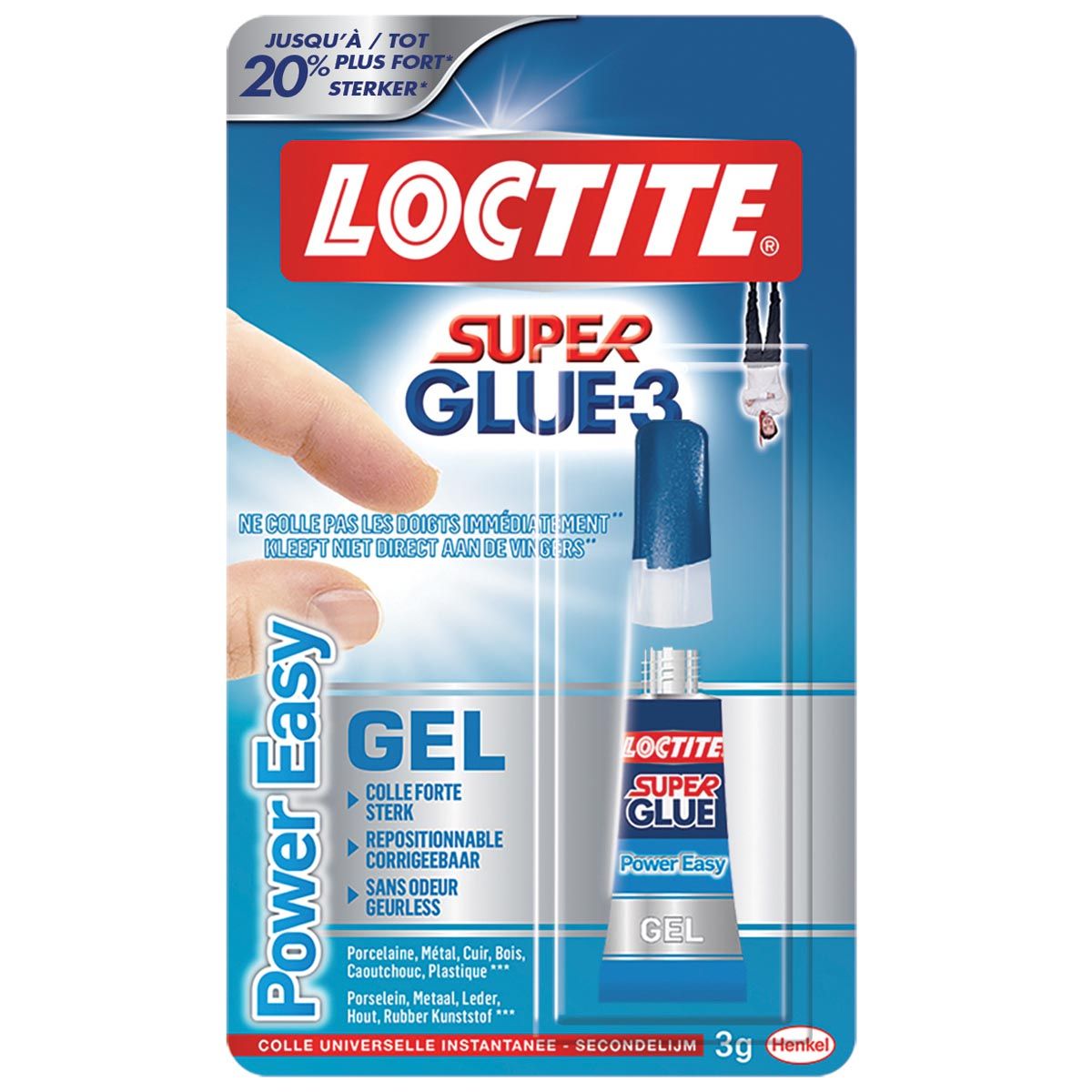 Loctite -  secondelijm Power Easy 3 g