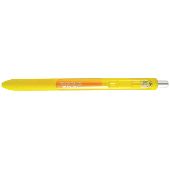 Paper Mate - roller InkJoy Gel medium, geel (yellow twist)