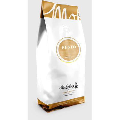 Mokafina - Caffè macinato Resto, confezione da 1 kg, forza 6