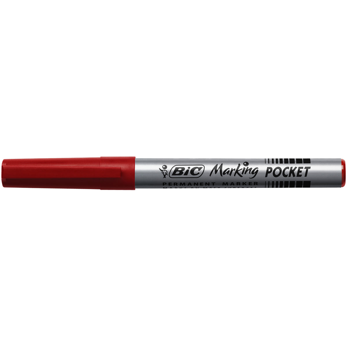 BIC -  Viltstift  1445 ecolutions rond f rood
