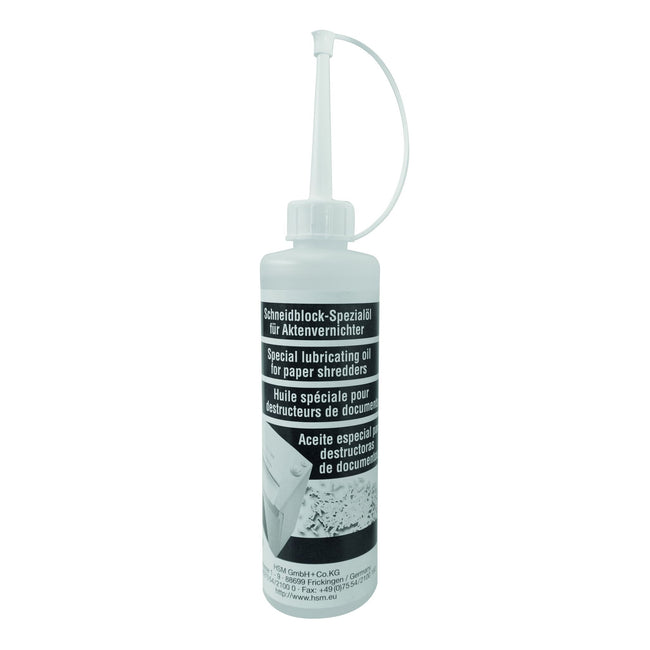 HSM -  Olie voor papiervernietiger  250ml | 6 stuks