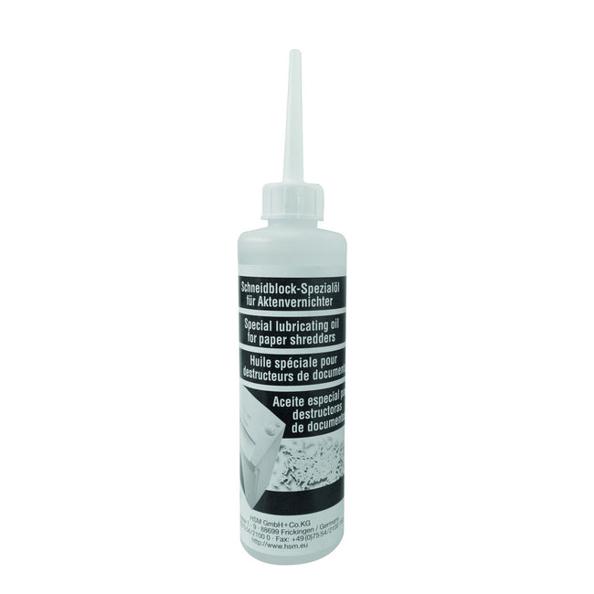 HSM -  Olie voor papiervernietiger  250ml | 6 stuks