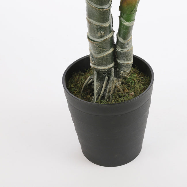 Mica Decorations -  Kunstplant mica monstera in plastic pot | 4 stuks