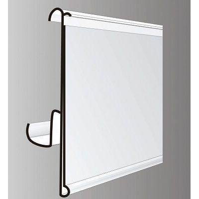 Klika -  Scannerprofiel etiket 39mm transp Tego 60 stuks