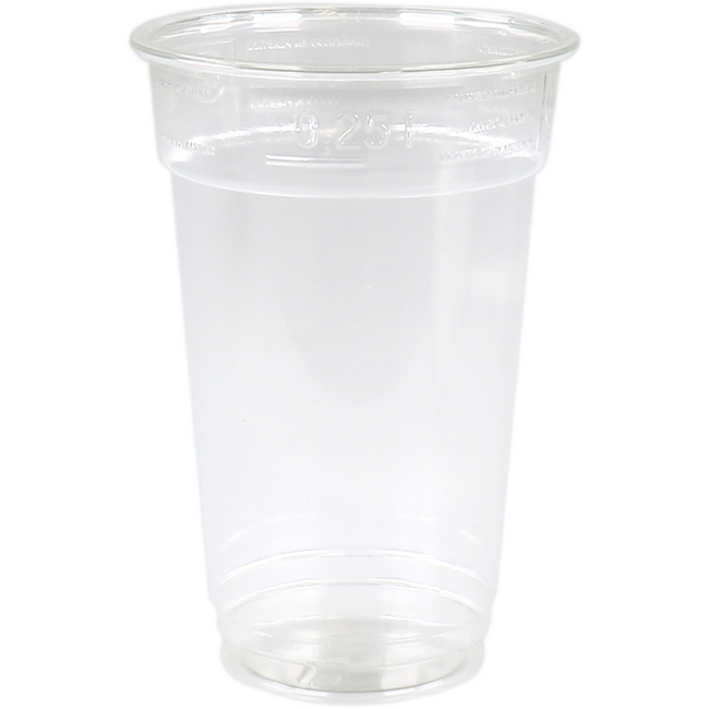 Klika -  Glas | gerecycled PET | 115mm | 0.25l | transparant | 1250 stuks