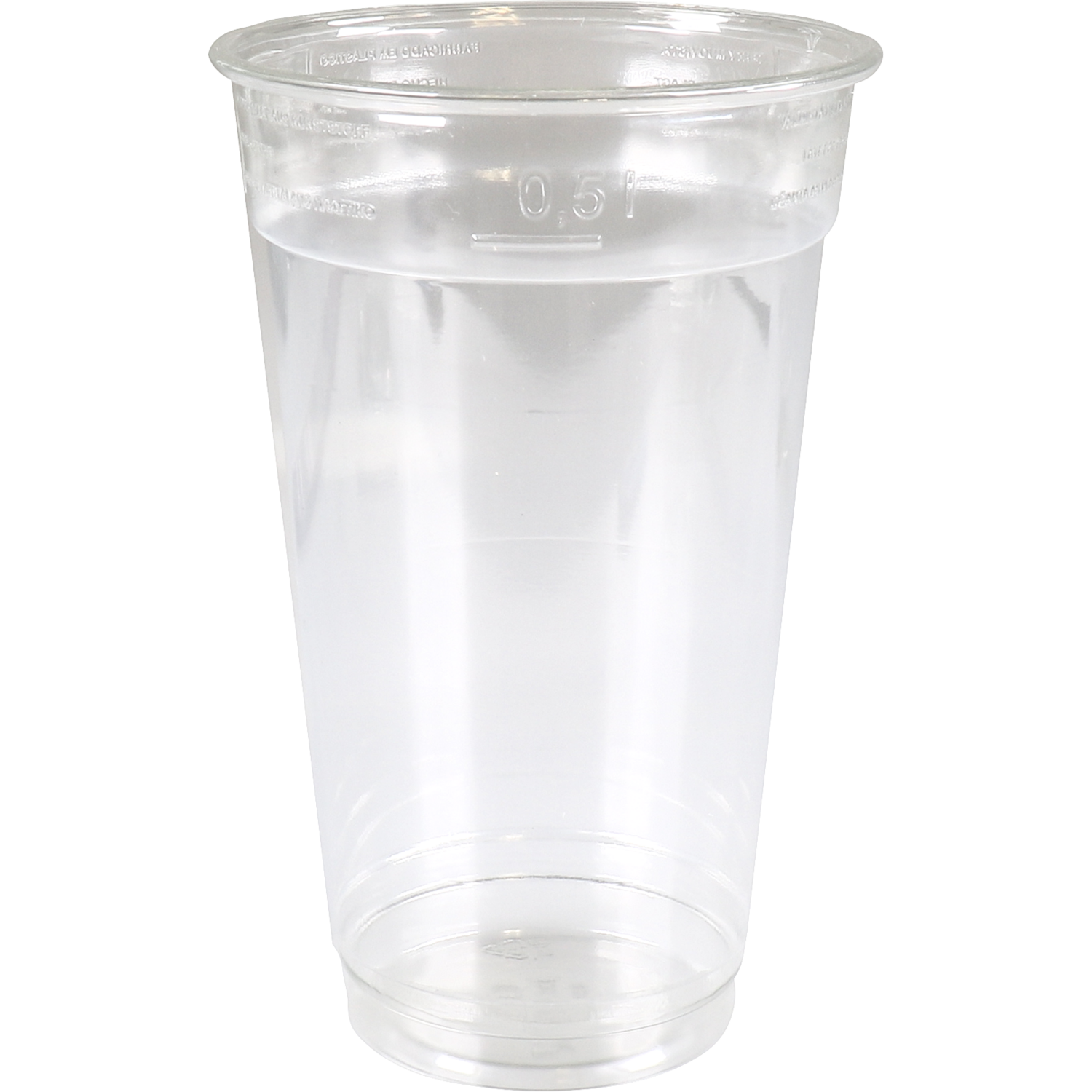 Klíka - Vidrio | PET reciclado | 148 mm | 0,5l | transparente | 800 piezas