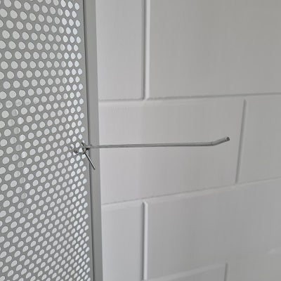 Klika - Bretthaken einzeln 200 mm 3,4 mm breit 15 mm