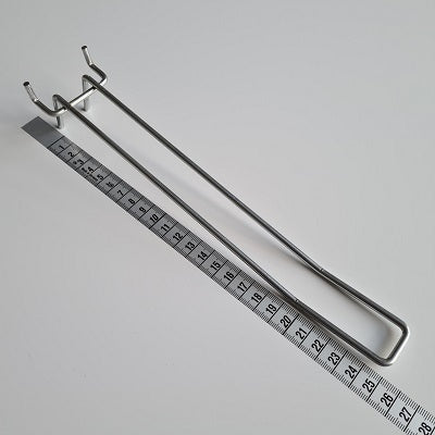 Klika - Bretthaken doppelt geschlossen 250 mm 4mm 45mm