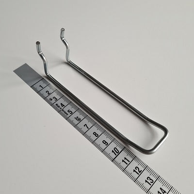 Klika - Bretthaken doppelt 120 mm 3,4 mm 25/30 mm