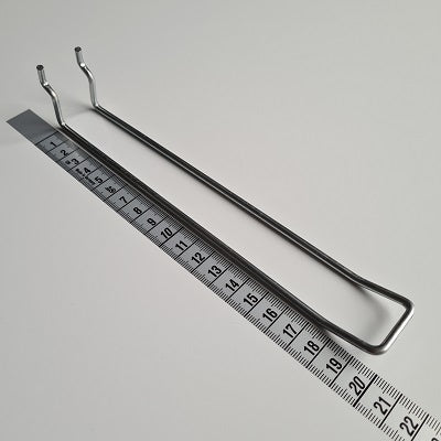 Klika - Board hook double 200 mm 3.4 mm 25/30 mm 7 pieces