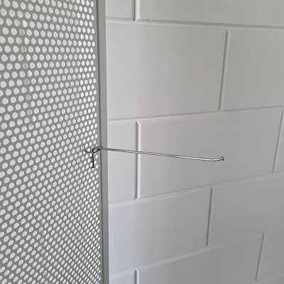 Klika -  Boardhaak enkel 160 mm 3.4mm breed 25mm