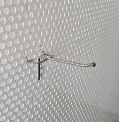 Klika - Bretthaken einzeln 80 mm 3,4 mm breit 30 mm