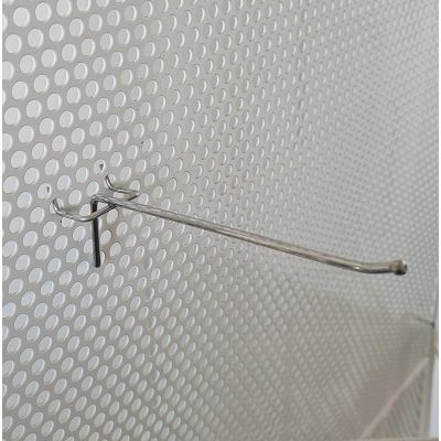 Klika - Crochet pour planche simple 140 mm 3,4 mm de large 30 mm