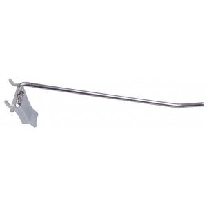 Klika - Gancio pieghevole singolo 300 mm 4,8 mm 30 mm 2 pezzi