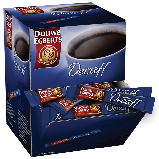 Douwe Egberts -  instant koffie, Decaff, 1,5 g, doos van 200 stuks